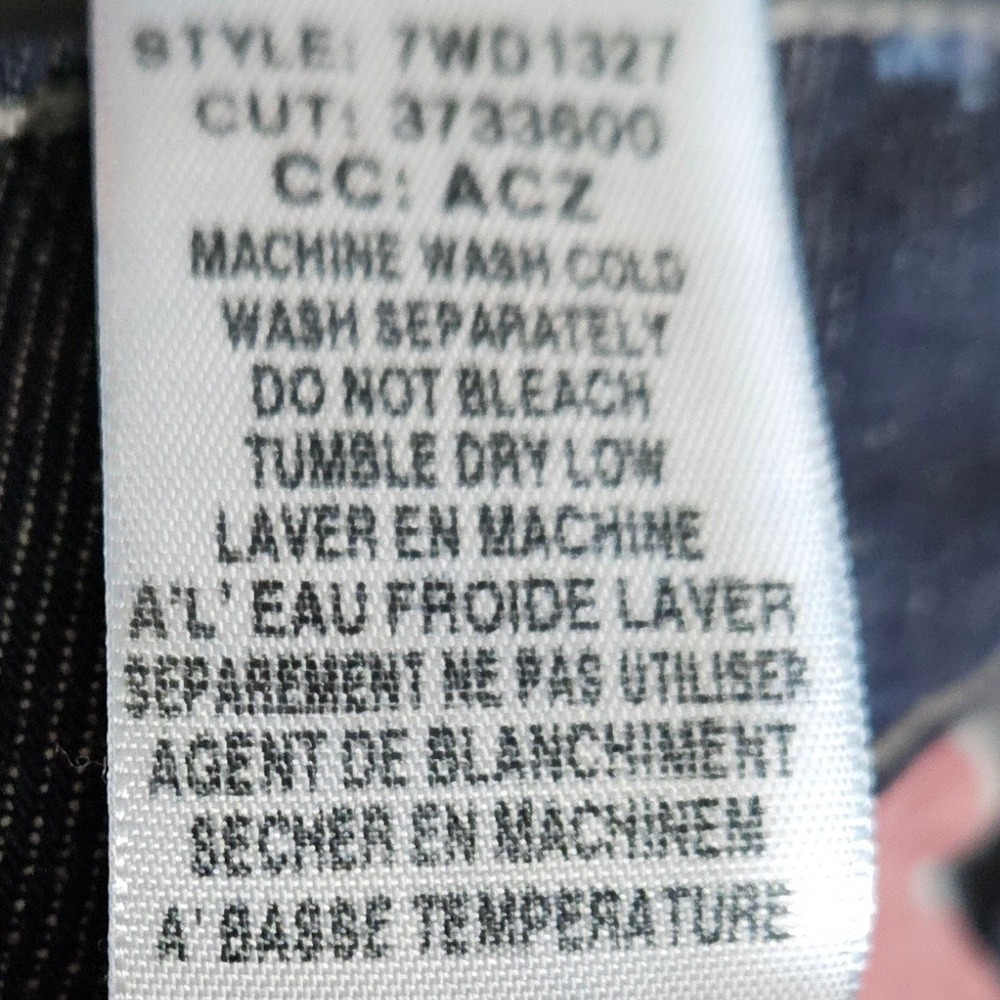 Lucky Brand Dungarees Womens 12/31 Dark Wash Bootcut Jeans 7WD1327 Indigo Denim - Picture 8 of 13
